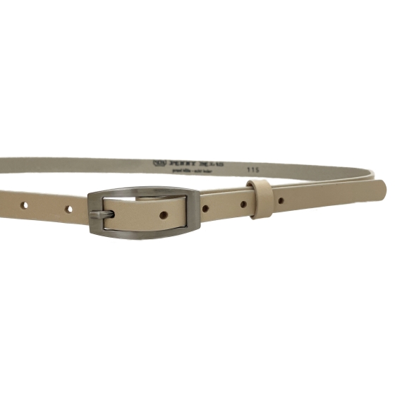 Dámský kožený opasek 15-2-02 béžový