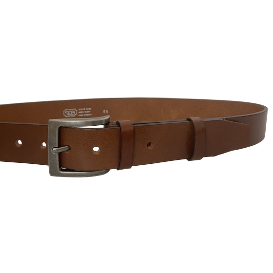Pánský kožený opasek 501-48 hnědý