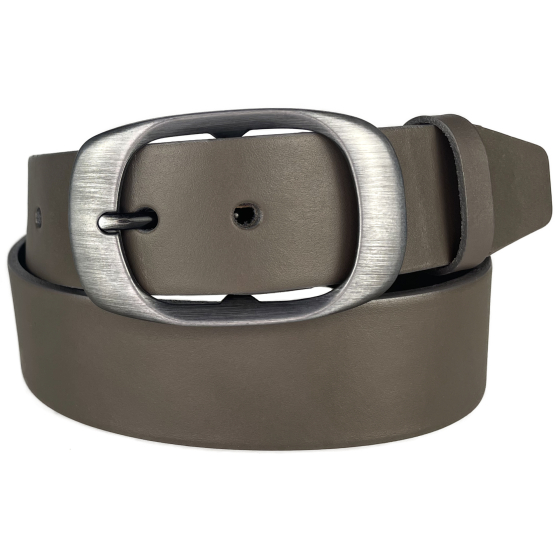 Dámský kožený opasek 7250 šedý