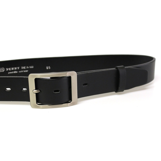 Dámský kožený opasek 15963 černý