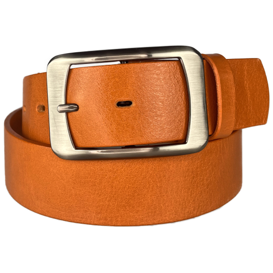 Dámský kožený opasek 16208 lososový