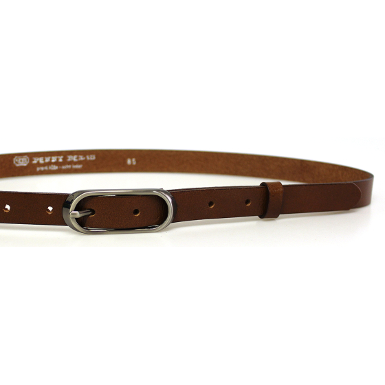 Dámský kožený opasek 20-175-48 hnědý