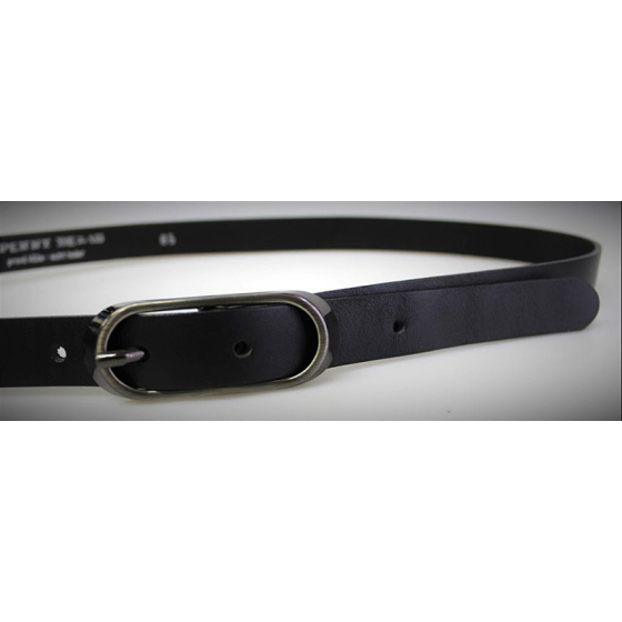 Dámský kožený opasek 20-175-63 černý