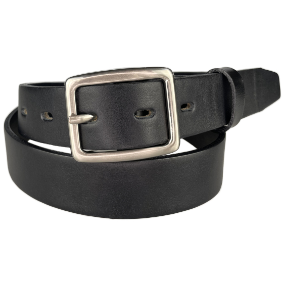 Dámský kožený opasek 30-197-63 černý