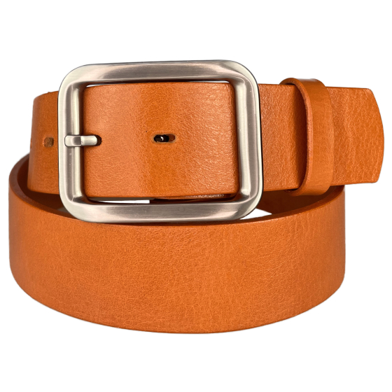 Dámský kožený opasek 4108 lososový