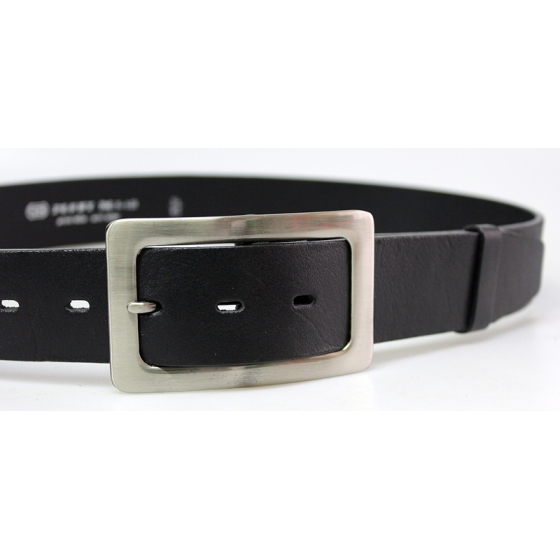 Dámský kožený opasek 4263 černý