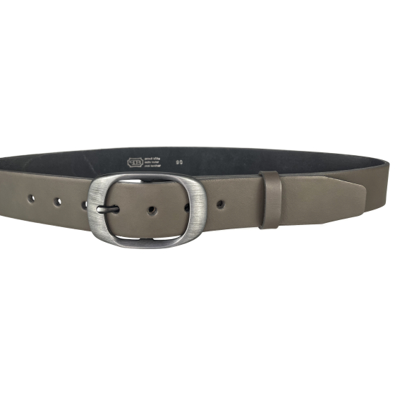 Dámský kožený opasek 7250 šedý