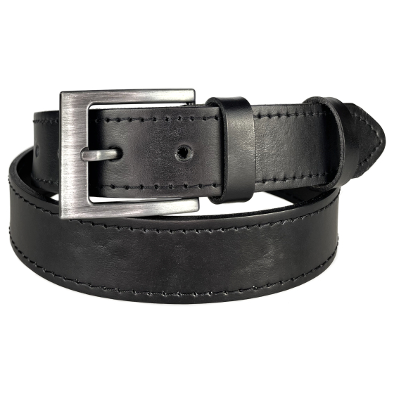 Pánský kožený opasek 14-1-60 černý