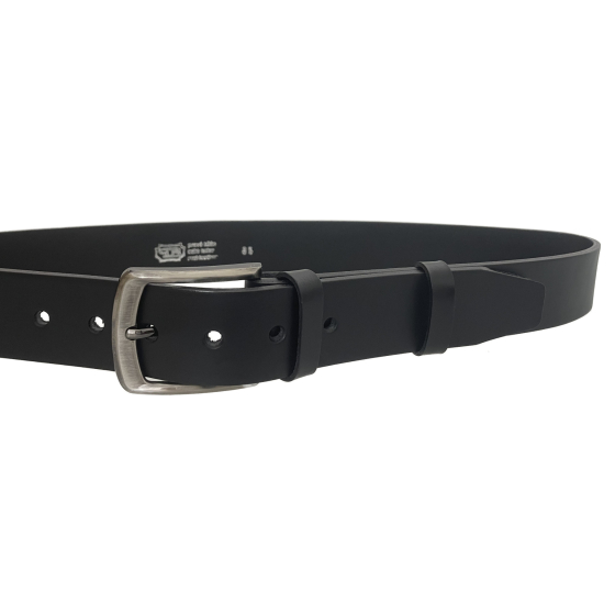 Pánský kožený opasek 38-60 černý