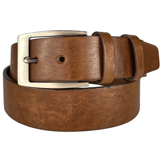 Pánský kožený opasek 504-48 hnědý