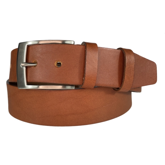 Pánský kožený opasek I2-R42 hnědý