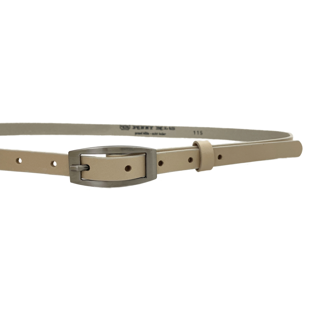 Dámský kožený opasek 15-2-02 béžový