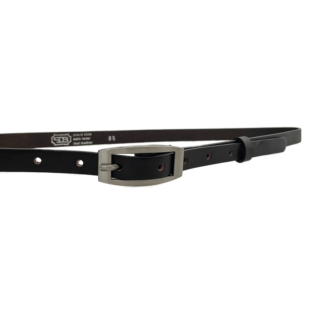 Dámský kožený opasek 15-2-40 hnědý