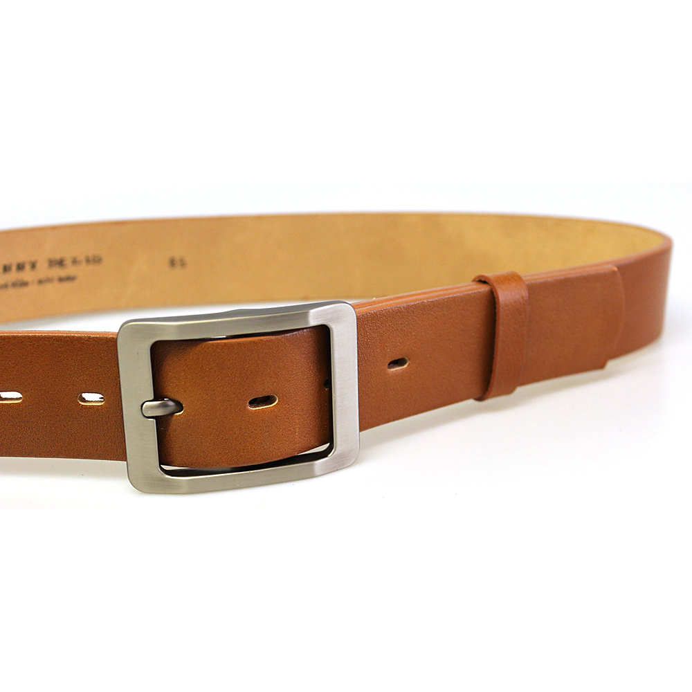 Dámský kožený opasek 15942 světle hnědý