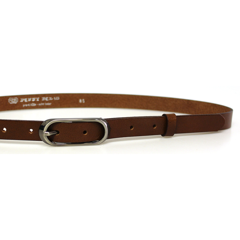 Dámský kožený opasek 20-175-48 hnědý