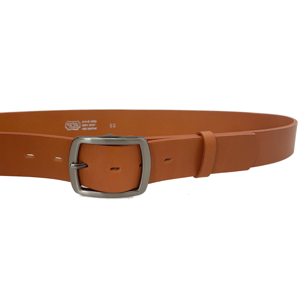 Dámský kožený opasek 4608 lososový